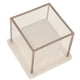 thumbnail image 5 of cubo cuadrado hueco en forma de vela de plástico claro moldes porta vela candelabro, 5 of 5