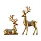 thumbnail image 5 of 2 Uds Figuritas De Renos Estatuas De Ciervos De Resina Para Decoración Del Hogar Regalo Dorado, 5 of 5