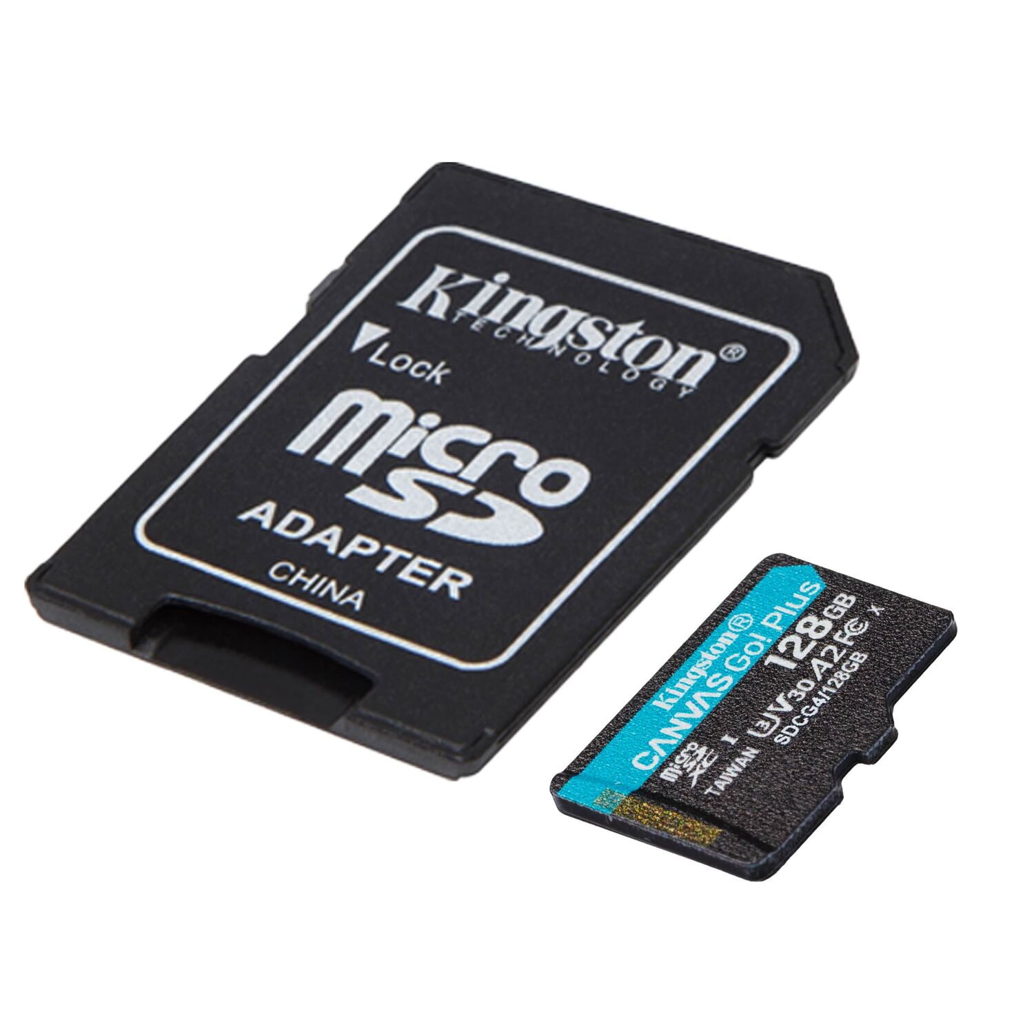 Kingston - Sdcg4/128gb Microsdxc Canvas Go Plus Gen4 200mb/s A2 U3 V30