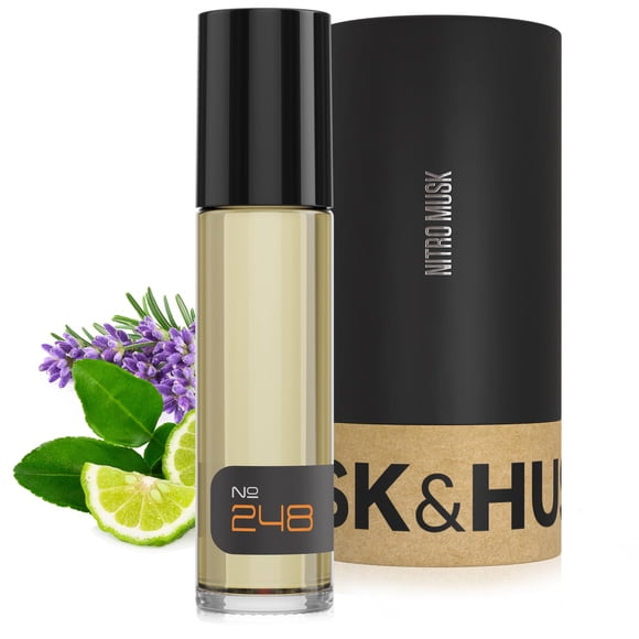 Colonia Musk & Hustle No. 248 Cítrica, Especiada y Ámbar