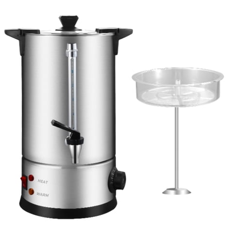 Prochef - Hervidor Industrial De Cafe 8 Litros Doble Capa Acero Inox.