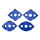 thumbnail image 3 of 4x Router Corner Radius Jig Enrutamiento De Esquinas Redondeadas Plantillas De Bits De Enrutador Azul, 3 of 5