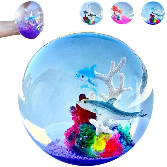 Pelota Antiestrés Premium Kiedle Ocean 70% Más Grande