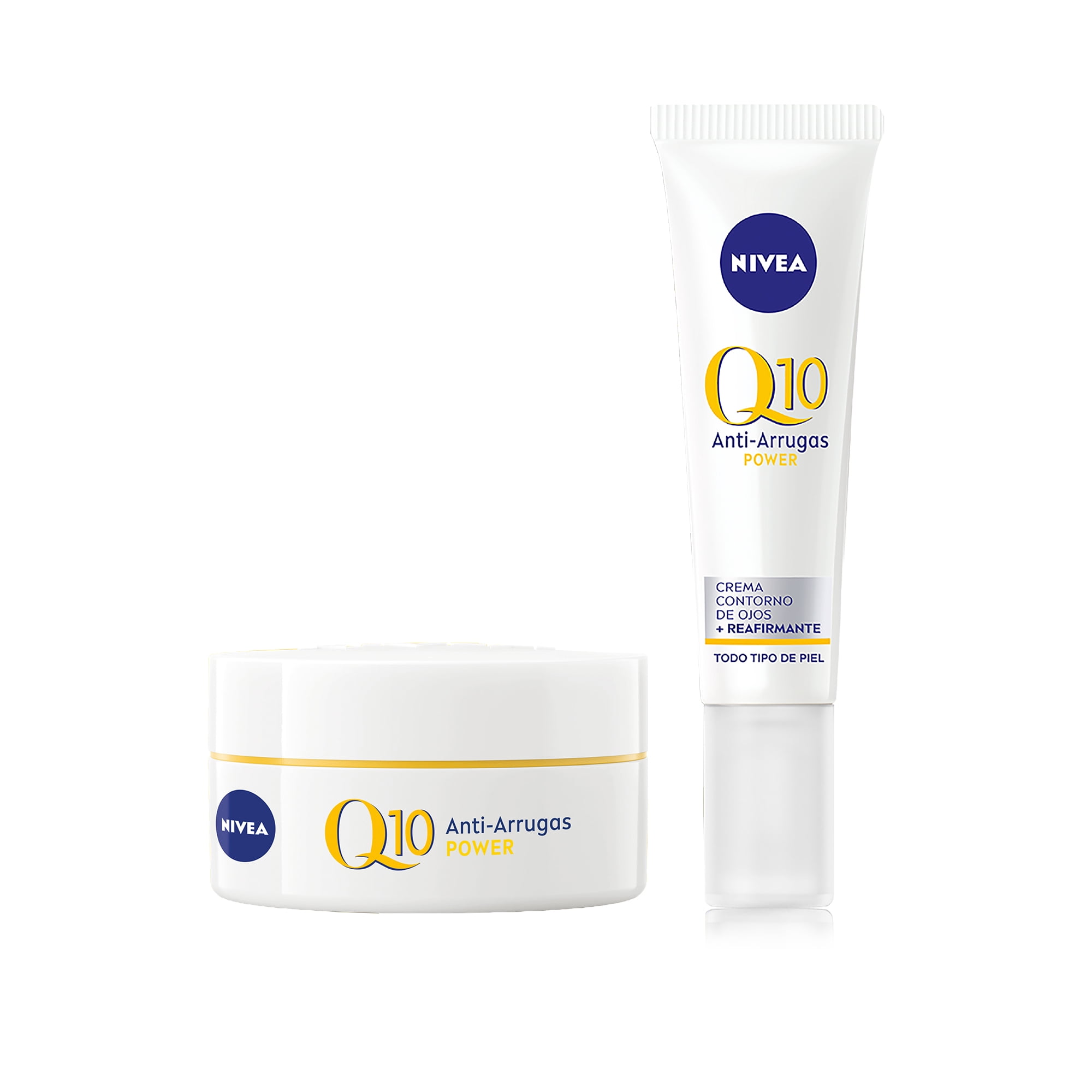 Pack Nivea Crema Q10 Dia + Contorno Ojos Antiarrugas
