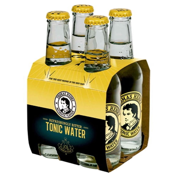 Agua Tónica Thomas Henry Pack 4 Botella, 200 ml