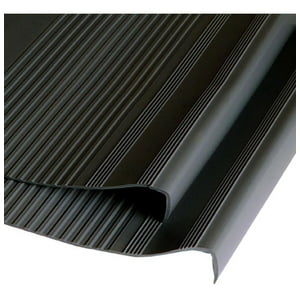 Dvp - Grada Estriada Escalera Pvc 0,5X3,0 Mts Negro
