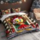 thumbnail image 1 of [Warner Bros Collaboration] Duvet Cover Set Featuring Tweety Bird Welcoming the Holidays Festive Atmosphere Design Innovative Cartoon Duvet Cover for Single/Dou, 1 of 1