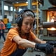 thumbnail image 1 of Orejeras Decibel Defense 37dB NRR Profesionales Negras, 1 of 3