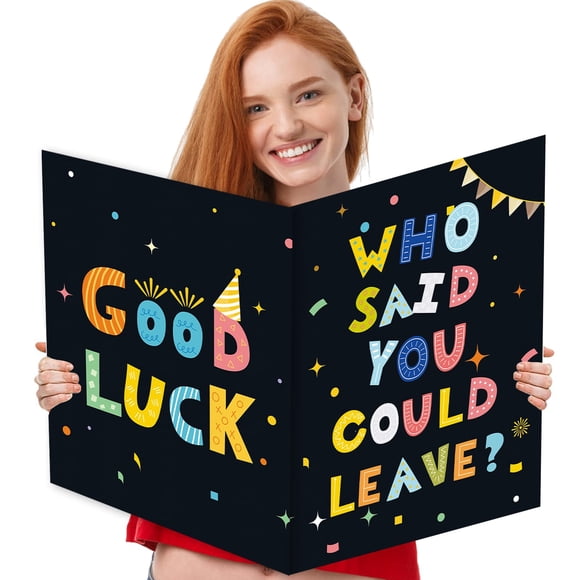 Tarjeta de despedida Idealmuzik We Will Miss You con sobre de 35 x 56 cm