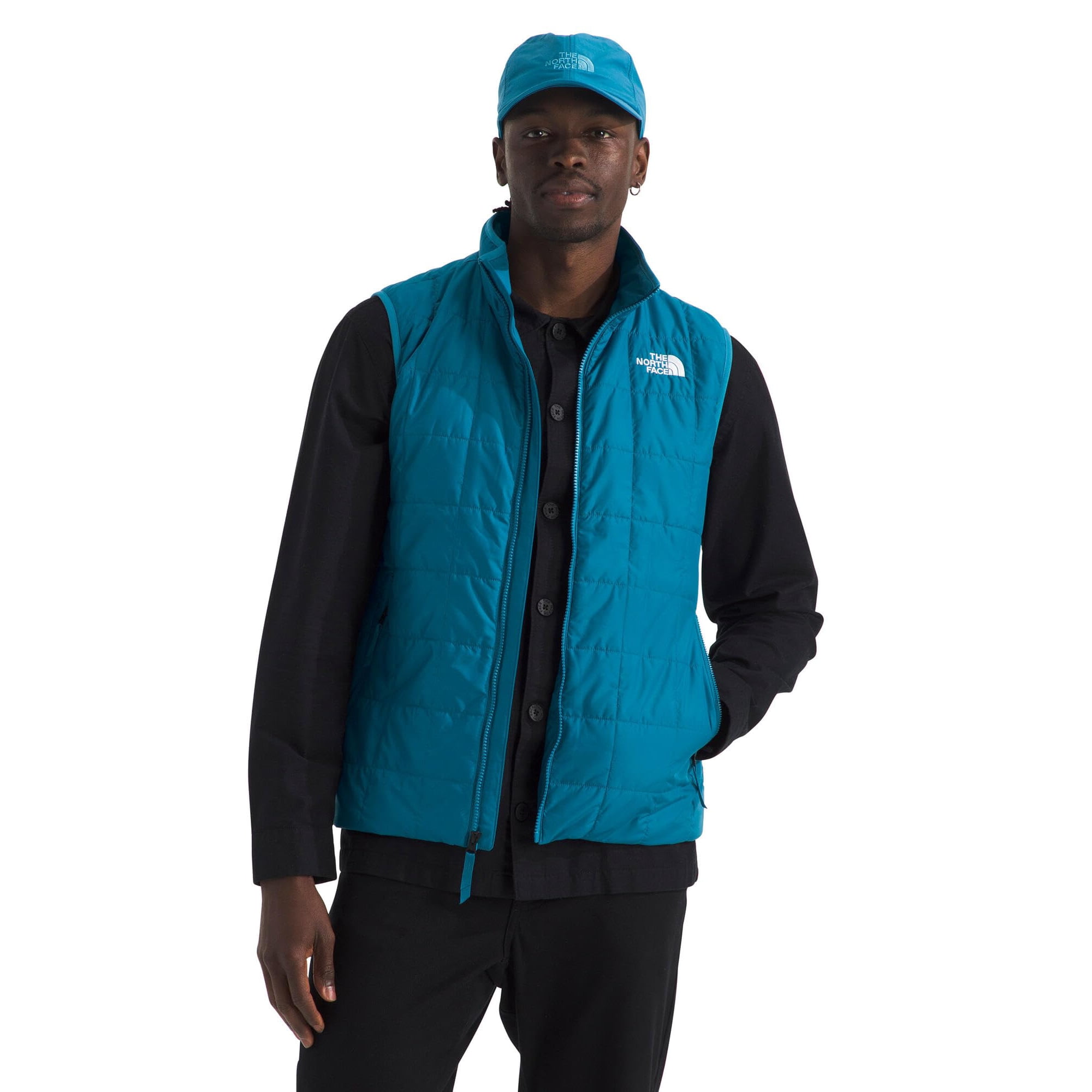 Chaleco The North Face Junction Con Aislamiento Para Hombre, Azul Oscuro, Talla L