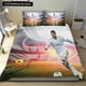 thumbnail image 1 of 2/3 Pcs Set CR7 Bedding Set Football Star Duvet Cover Lightweight Comfortable Soft High Definition Printing Room Decoration Gift Bed Sheets, 1 of 5