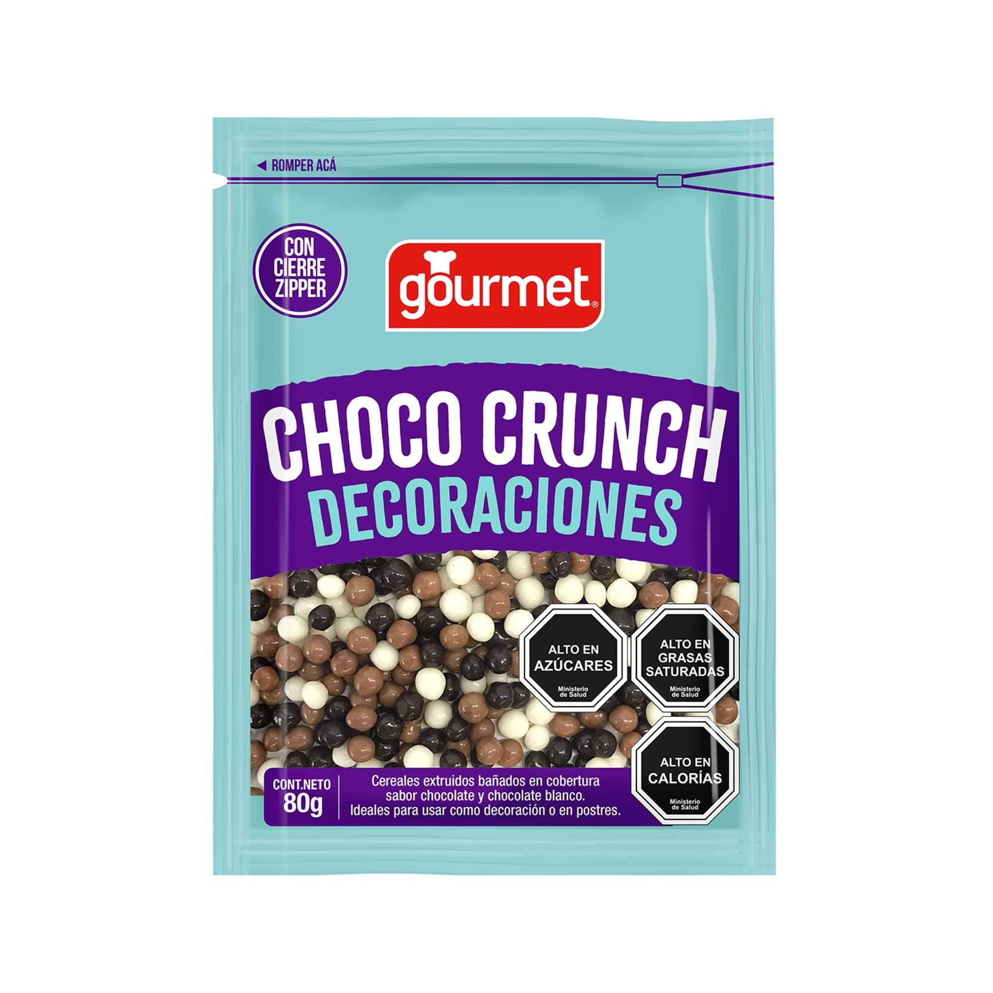 Decoración Choco Crunch 80 g Gourmet