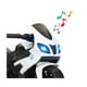 thumbnail image 2 of Moto Eléctrica Deportiva con Tres Ruedas Infantil Blanca, 2 of 4