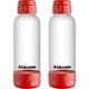 thumbnail image 1 of Botellas para gasificar DrinkMate de 1 L rojas, paquete de 2, 1 of 2