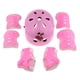 thumbnail image 5 of 7 pcs ni?o ni?o patinaje sobre ruedas bicicleta casco rodilla mu?eca guardia codo pad rosa s, 5 of 5