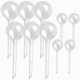 thumbnail image 1 of Juego de 10 globos de riego para plantas Kingbow 26 cm/15 cm, 1 of 7