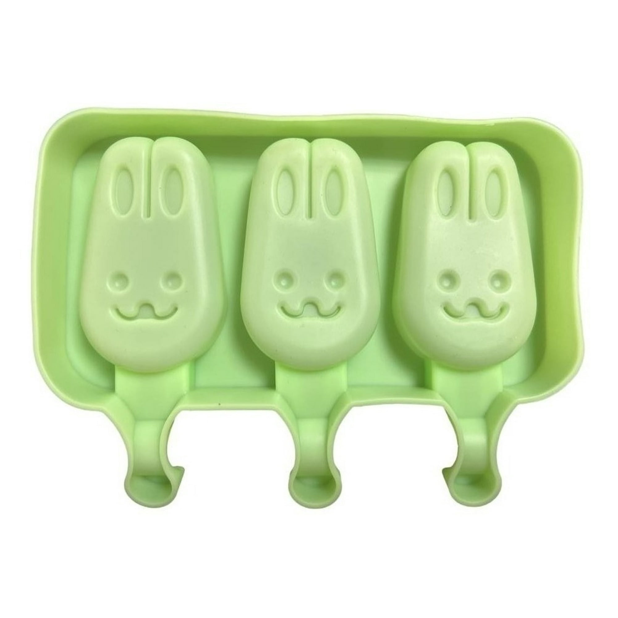 Genérico - Moldes De Silicona Para Helados Molde Paletas Helado Conejo