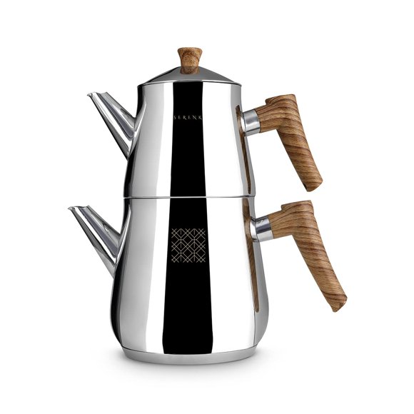 Set de teteras Serenk 1L/2L Acero inoxidable para inducción