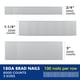 thumbnail image 3 of Brad Nails WORKPRO, calibre 18, 2 pulgadas/1-1/4 pulgadas/3/4 pulgadas, 6000 unidades, 3 of 6