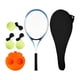 thumbnail image 2 of Entrenador De Tenis En Solitario, Dispositivo De Entrenamiento De Tenis De Rebote Para Niños, Estadio De Ejercicio, Raqueta Individual De 3 Bolas, 2 of 3