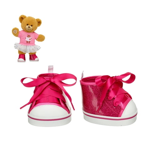Zapatillas Build A Bear Colección Fucsia Para Peluches
