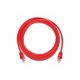 thumbnail image 4 of Cable de conexión Ethernet Monoprice Cat6 de 14 pies rojo Fullboot, 4 of 6
