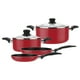 thumbnail image 1 of Batería de Cocina De Aluminio 6 Piezas Gourmet Rojo, 1 of 6
