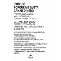 Alienta Editorial - Libro Escribo Porque Me Gusta Ganar Dinero - Isra Bravo