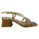 thumbnail image 1 of Sandalia Mujer Metalizado Milano Dorado Vizzano, 1 of 3