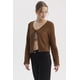 thumbnail image 2 of Polera Mujer Tapado Amarra Café, 2 of 4
