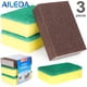 thumbnail image 1 of Kit Aileda 2 Esponja Lisa Multiuso + 1 Esponja Mágica Cocina, 1 of 6