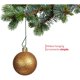 thumbnail image 2 of Green Christmas Tree Ornament Hooks Metal Wire Decoration, 2 of 3