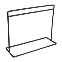 Magideal - Estante Para Ropa De Casa De Muñecas, Minisoporte Para Estante De Joyería, Estante Para Vestido De Muñeca De Dormitorio, Decoración De Casa De Muñecas Negro