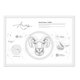 thumbnail image 1 of Cuadro Aries con Marco Blanco 50x40 CM, 1 of 1