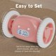 thumbnail image 5 of Reloj despertador CLOCKY Extra Loud para personas que duermen mucho, color rosa, 5 of 7