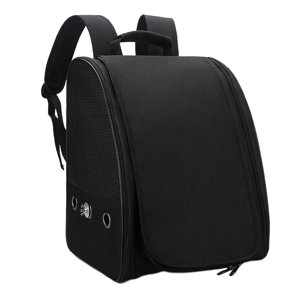Ioensy - Mochila Transportadora De Loros Para Transporte De Animales Pequeños, Bolsa De Viaje Para Pájaros, Color Negro