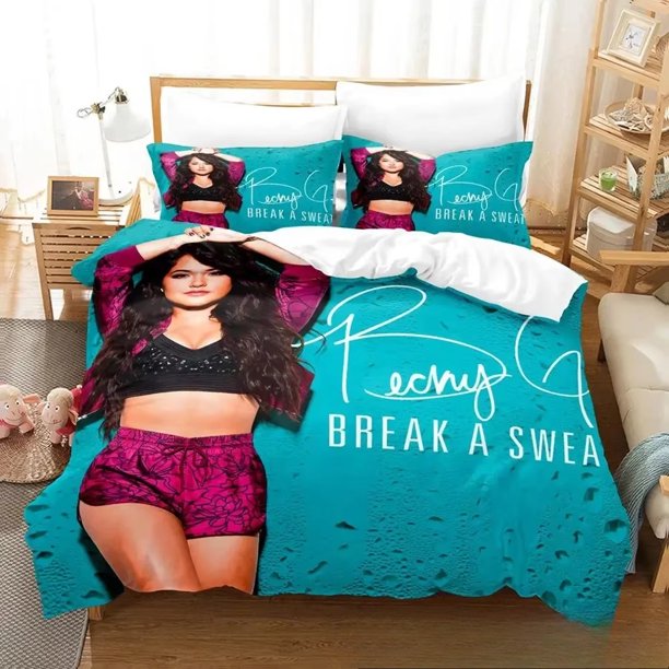 Singer Becky G Bedding Set Boys Girls Duvet Cover Pillowcase Bed boys Adult Home Textileextile