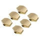 thumbnail image 2 of 6 Uds Clavijas De Afinación De Guitarra Sintonizadores Cabezales De Máquina Perillas De Repuesto Pentagon Gold, 2 of 3