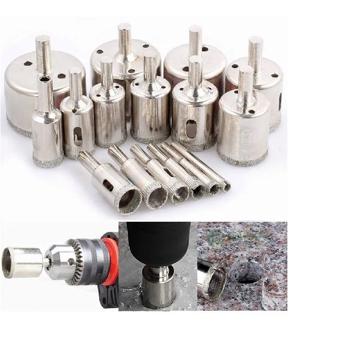 Master Prox - Brocas Copa Para Cerámicos Mármol Vidrio Piedra 16pz 6-50mm