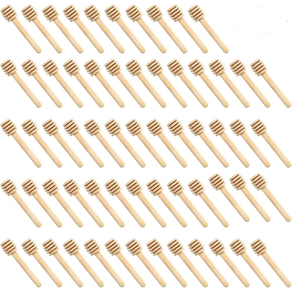 Palitos para Miel de Madera WEFOO 3 Pulgadas