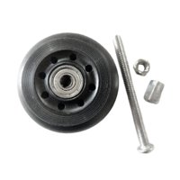 Magideal - Pilates Máquina Rueda De Repuesto Para Reformer Accesorios De Cama Núcleo Rueda Silenciosa Montaje Fácil Reparación Adecuada Para Gimnasio Hogar Mujer 58 Cm