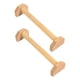 thumbnail image 5 of 2x soportes de barras de flexión, barras de flexión para entrenamiento de fuerza física, paralelas de madera para viajes, interior, exterior, gimnasia SG, 5 of 5