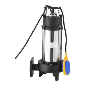 Bomba De Agua Trituradora Sumergible Baico 220V 2Hp 366 L/M