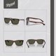 thumbnail image 3 of Gafas de sol Persol PO3048S rectangulares de acetato 2431 UV100, 3 of 3