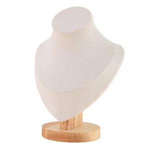 Magideal - Busto De Maniquí Para Exhibición De Joyas, Soporte Para Collar, Decoración Del Hogar, Busto De Exhibición Para Exhibición De Joyería, Tienda Minorista 85X147X178Cm
