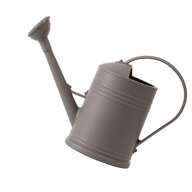 Boquilla larga de regadera de jardín de 2000ml para plantas de bonsái de flores, jardín, flor, oficina, interior, jardinería, plantas de interior, , GRIS