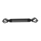 thumbnail image 1 of Soporte De Extensión De Barra De Manillar De Bicicleta, Extensor De Manillar De Bicicleta Plegable, Negro, 1 of 5