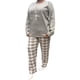 thumbnail image 2 of Pijama Mujer Franela Invierno Manga Larga Diseños 538, 2 of 2
