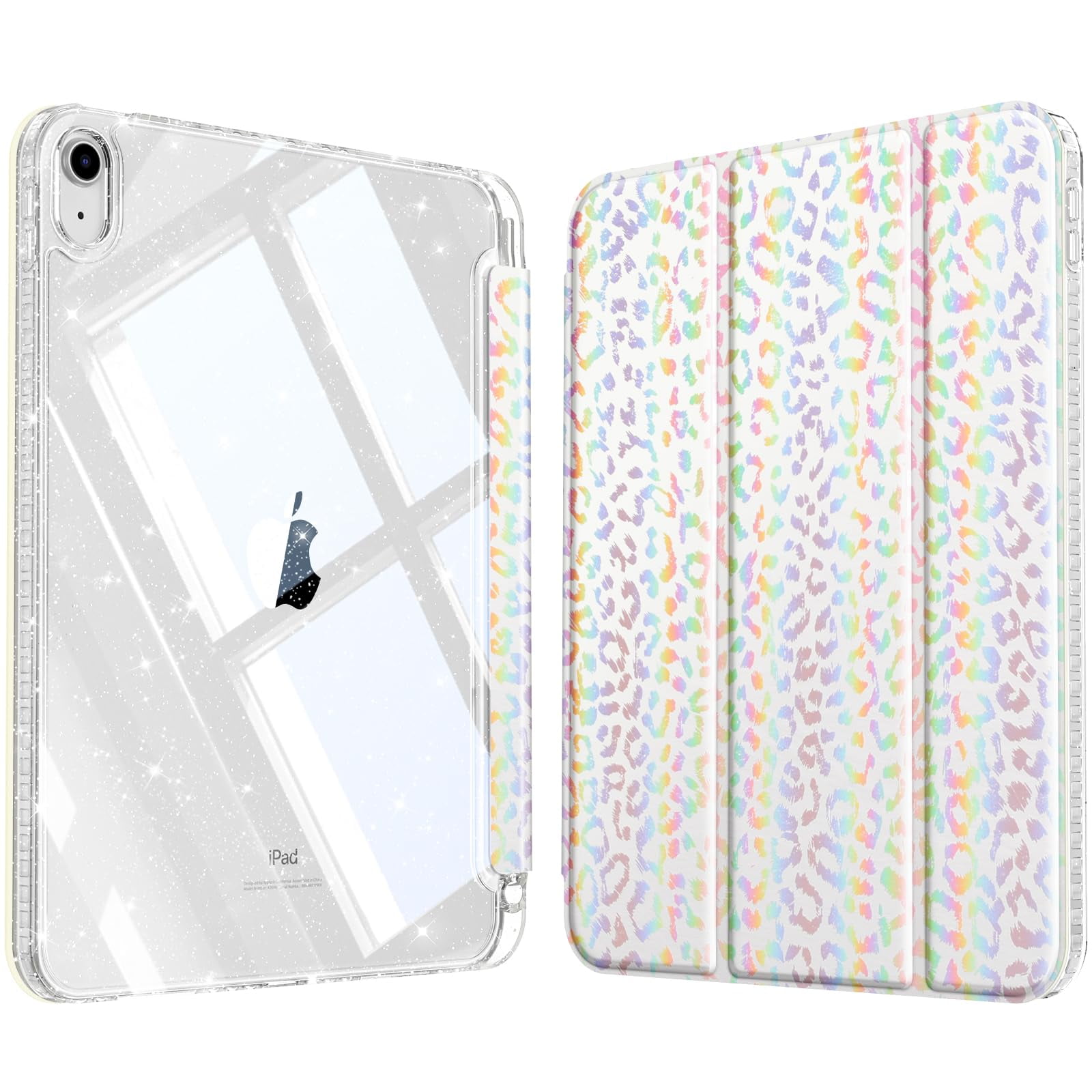 Funda Fintie Slim Glittering Sparkly Para Ipad 11/10.9 Pulgadas Con Lápiz
