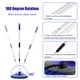 thumbnail image 4 of Kit de cepillos para lavado de autos GreatCool 62 con mango largo, color azul, 4 of 7